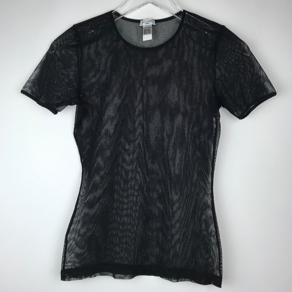 Dolce & Gabbana Intimo Mesh T-Shirt